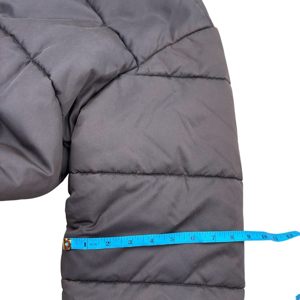 RRL by Ralph Lauren Coated Twill Parka Vintage Black Fleece Hood Size L New - Picture 7 of 16